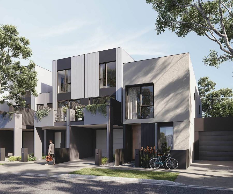 Nhà phố Highpoint Melbourne - Dự án Wattle House tại Maidstone